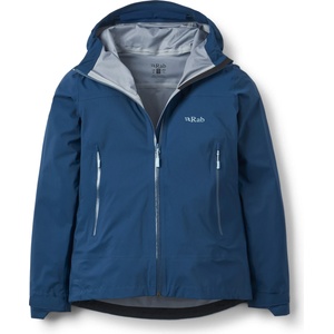 Rab Дамско водоустойчиво яке Rab Women's Firewall Light Jacket Waterproof jacket - Tempest Blue - размер 38 (EU) (102-5152-0312)