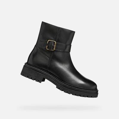 Geox Черни дамски анкъл обувки Geox Iridea Geox | Cheren | ЖЕНИ | 35