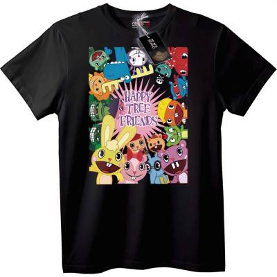 Тениска Happy Tree Friends - 2XL, Black