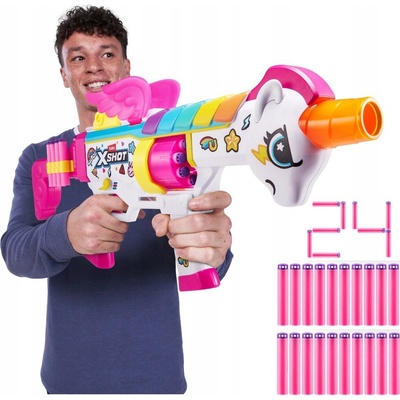 Vystřelovač ZURU X-Shot vícebarevná pistole na šipky