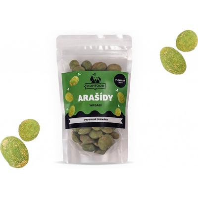 LIONFOOD Arašídy Wasabi 1000 g