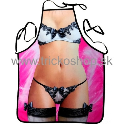 Zástěra žena luxus prádlo