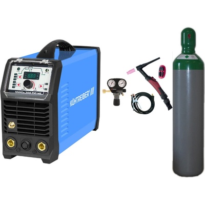 Kühtreiber MAKin 200 TIG HF + zem + TIG hořák U/D + ventil + lahev SET PRO