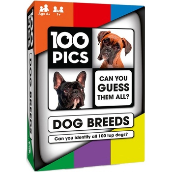 Настолна игра 100 Pics: Dog Breeds - Семейна (POP007)