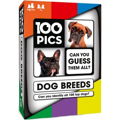Настолна игра 100 Pics: Dog Breeds - Семейна (POP007)