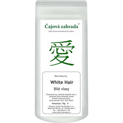 Čajová zahrada China White Hair bílý čaj 1 kg