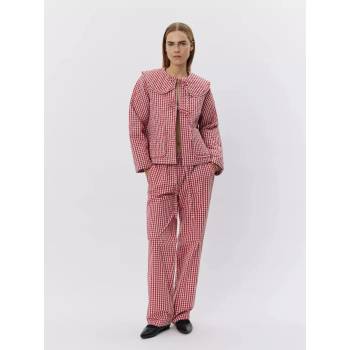 Sofie Schnoor Бяло и червено карирано дамско яке Sofie Schnoor Sofie Schnoor | Cherven | ЖЕНИ | S