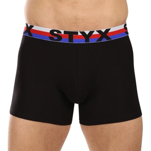 Styx Мъжки боксерки Styx long спортна гума черни триколор Styx | Cheren | МЪЖЕ | L