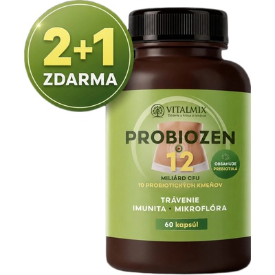 Vitalmix Probiozen 12mld 3x 60 kapsúl