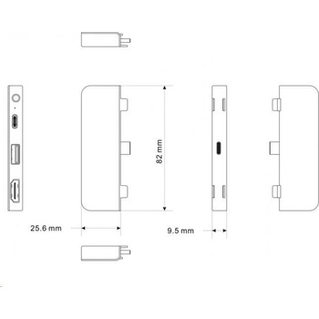 Hyper HyperDrive HY-HD319E-GRAY