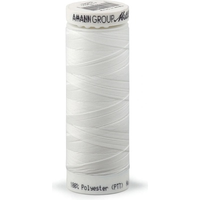 Stoklasa Polyesterové elastické nitě Seraflex Mettler návin 130 m Balení: 5 ks, Varianta: 1000 Off White 1000 Off White