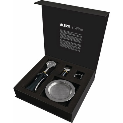 Sada příslušenství k vínu ANNA, sada 4 ks, Alessi