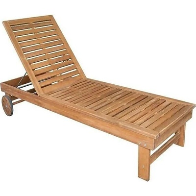 Sunfun Diana 190 x 60 x 88 cm dřevo z akácie přírodní