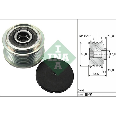Předstihová spojka Schaeffler INA 535 0303 10 IN 535030310