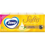 Zewa Носни кърпички Softis 4-пластови, (10x9бр), 9 бр (2823612)