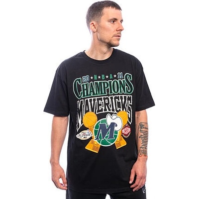 Mitchell & Ness NBA Big Champ Tee Dallas Mavericks Black