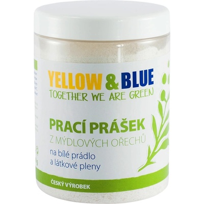 Yellow & Blue prací prášok na biele prádlo a látkové plienky dóza 850 g