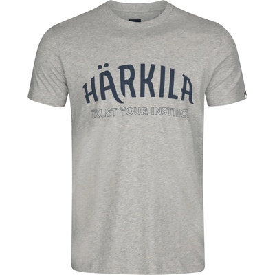 HÄrkila pánske Modi Melange S/S Light Grey Melange