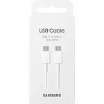 Samsung Оригинален USB-C към USB-C Кабел Samsung 1.8m 3A EP-DX310JWE, Бял (EP-DX310JWEGWW)