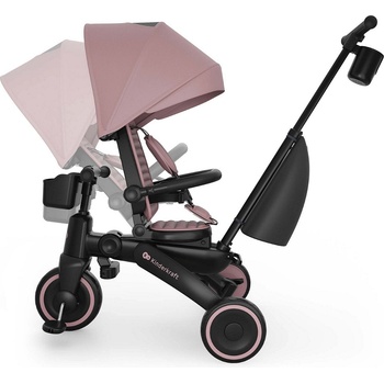 KinderKraft JAZZ 3 сгъваема триколка РОЗОВА (KRJAZZ03PNK0000)