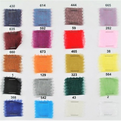 Organza Délka role: 80 metrů