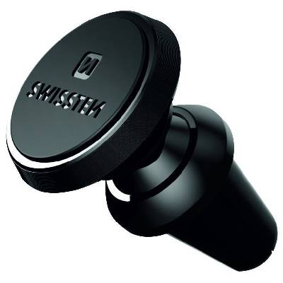 Držák SWISSTEN S-Grip Av-M9 černý Držák, do auta, pro mobilní telefon, do ventilační mřížky, magnetický, černý 65010423