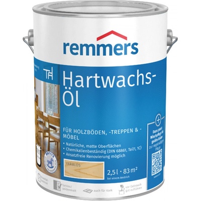 Remmers Hartwachs-Öl Farblos, 2,5l