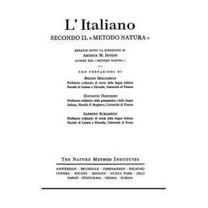 L'italiano secondo il metodo natura | Arthur M. Jensen (ISBN: 9781684748648)