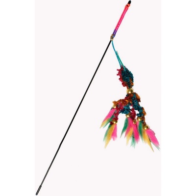 Karlie Hračka škádlítko pro kočky s ocásky 46cm