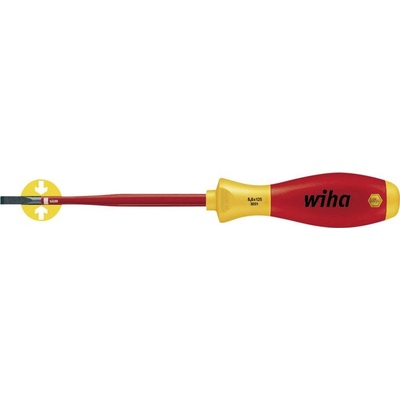 VDE skrutkovač pre skrutky Microstix Wiha 3201 slimFix 35391 Šírka čepele: 5.5 mm Dĺžka drieku: 125 mm; 35391