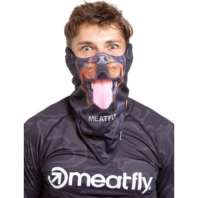 Maska Meatfly Frosty hnedá