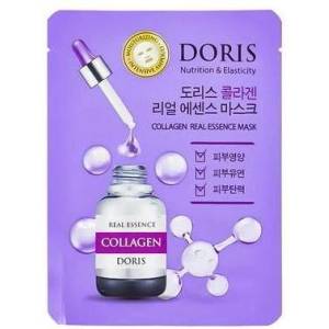 Jigott Doris Collagen Real Essence Mask - Хидратираща маска тип лист 1бр. /25мл