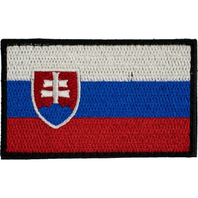 NAVYS Nášivka vlajka SLOVENSKO velcro FAREBNÁ