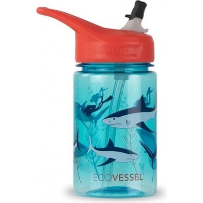 Eco Vessel detká so slamkou SPLASH 355 ml