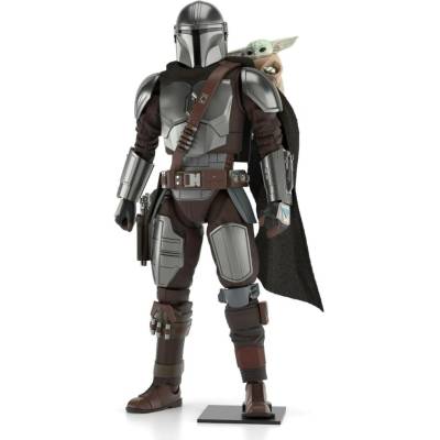 Bandai Star Wars The Mandalorian & Grogu: Mandalorian & Grogu Plastic Model 1:12
