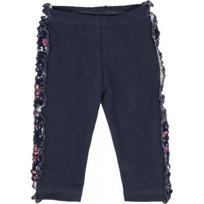 Mamatti Kojenecké legíny s lampasy Flowers granátové