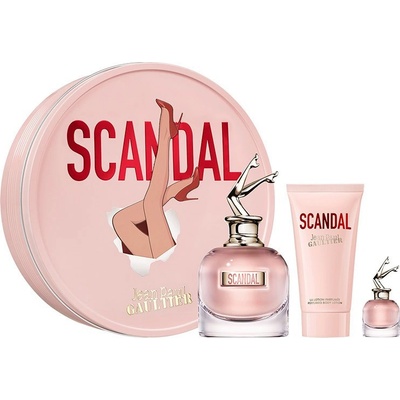 Jean P. Gaultier Scandal EDP 80 ml + telové mlieko 75 ml + EDP 6 ml darčeková sada