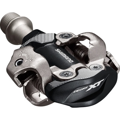 Shimano Педали с автомат Shimano PD-M8100 DEORE XT MTB SPD Pedals (no reflector) Clipless pedals - Black - размер One Size (860-2020-0111)