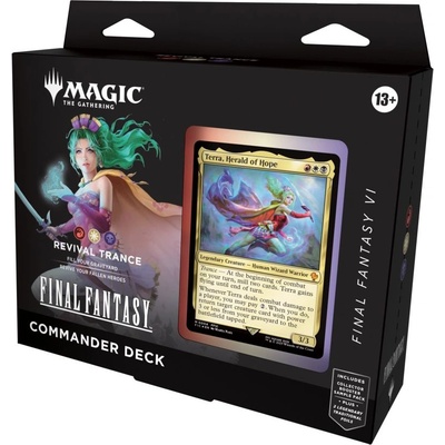 Magic the Gathering Magic The Gathering: Final Fantasy Commander Deck - Revival Trance (122133-2)