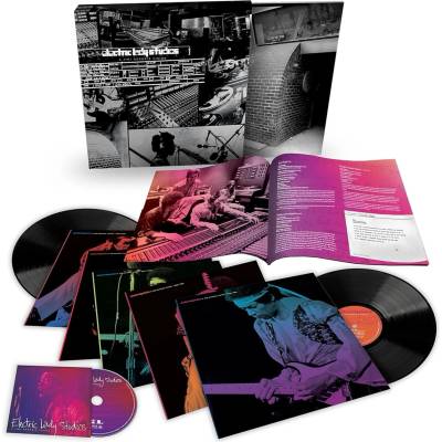 Sony Music Hendrix Jimi: Electric Lady Studios: A Jimi Hendrix Vision - 5Vinyl (LP)+Blu-ray (075163)