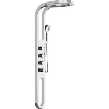 Inter Ceramic Хидромасажен душ панел 3617C, Inter Ceramic, хром, 155.5x40.2х58см (3617C)