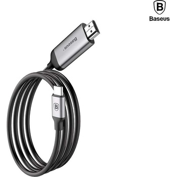 Baseus C-Video USB-C to HDMI Male Cable - кабел за свързване от USB-C към HDMI 4K (черен) (1.8м)