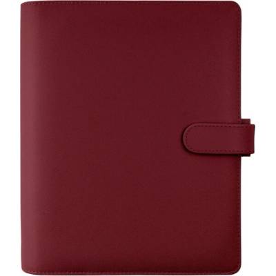 Filofax Saffiano A5 týdenní 2027 tmavě červený