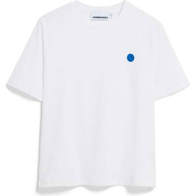 Armedangels Дамска тениска ARMEDANGELS Women's Lualaa Embro T-shirt - White (916-6593-0314)