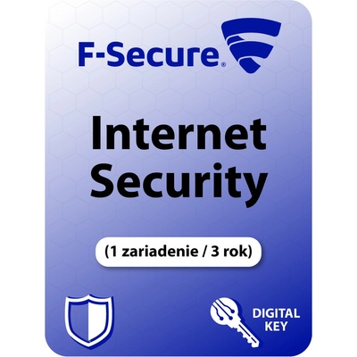 F-SECURE INTERNET SECURITY 1 lic. 36 mes.