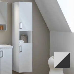 Kolpa San Evelin висок стенен шкаф от MDF антрацитно сив 170x37 см (574070)
