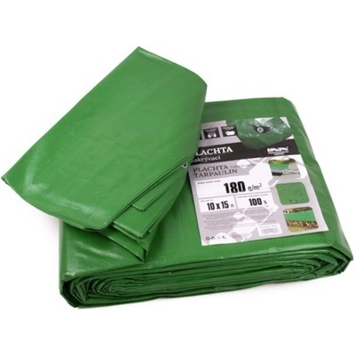 MasiPro Plachta 180g ZELENO-ŠEDÁ 10 x 15 m 102470