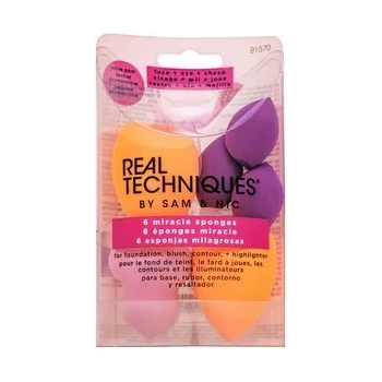 Real Techniques Miracle Sponges 6pcs Set подаръчен комплект