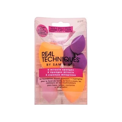 Real Techniques Miracle Sponges 6pcs Set подаръчен комплект