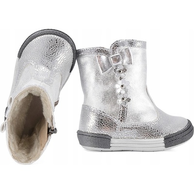 Kornecki 4990 dívčí zateplené zimní kozačky